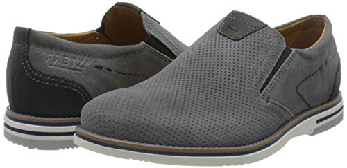 FRETZ men Prato, Mocassini Uomo, Grigio (Dove 53)