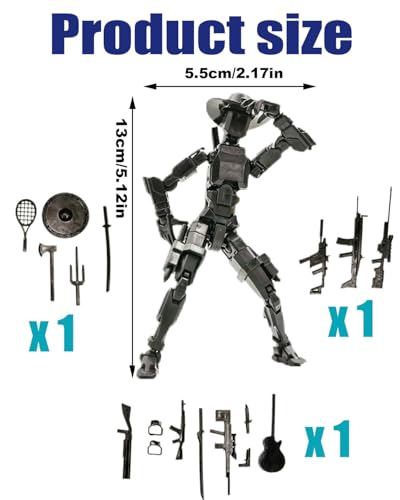 Image of Dummy 13, RM T13 Action Figure, 13.5 cm Height, Military Theme, Perfect for Home Display, Collectibles, and Gifts