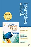 Crime and Criminal Justice - Interactive eBook: Concepts and Controversies 1544365160 Book Cover