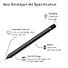 Neo Smartpen N2 Bluetooth Digital Pen Compatible with iOS, Android, Smartphones, Tablets, and Windows PC with Neo Studio Companion App - Silver White