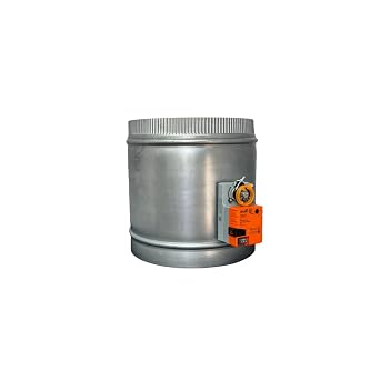 RetrozoneTM SuperDuty 12 Round Damper - Power Open/Close (SD-12) - Normally