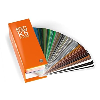 RAL K5 Carta de Colores, 215 muestras de Color a Toda página, Brillantes, 8 Idiomas (Anniversary Edition)