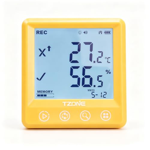 Image of Tzone Bluetooth Temperature Humidity Data Logger USB with Dew Point Logging