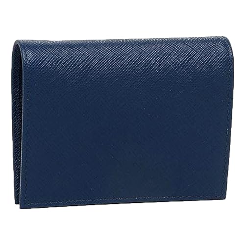 Prada Womens Saffiano Multi-Color Folding Wallet Bluette and Astrale2