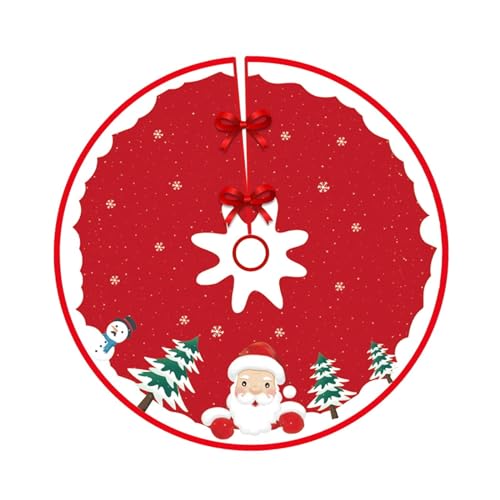 Colcolo Saia de árvore de natal, avental de árvore de natal, diâmetro 90cm, decoração de natal, saia