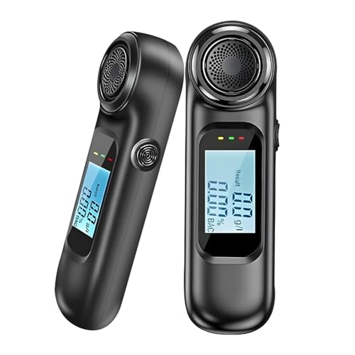 Image of Digital Alcohol Tester, Portable Breathalyzer Device (Basic [E-10])