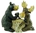 Bear & Moose Arm Wrestling Figure, 6.5-inch