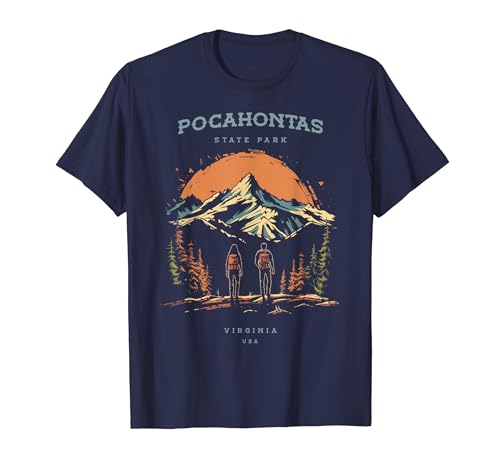 Pocahontas State Park Virginia Backpacking T-Shirt