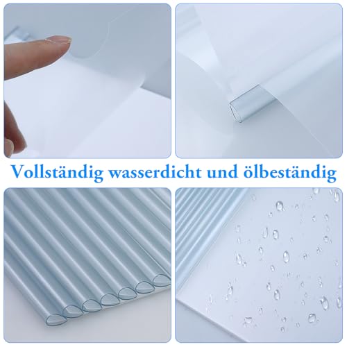 12 Stück Heftumschlag a4 Transparent, Klemmschienen A4 Durchsichtig, Klemmhefter A4 Klemmbinder PP Kunststoff, Bewerbungsmappen