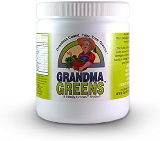 Grandma Greens All Natural Energy Booster, 60 Day Supply - Daily Supplement, Multi Vitamin, Superfood, Organic Nutrients Boost Immune System