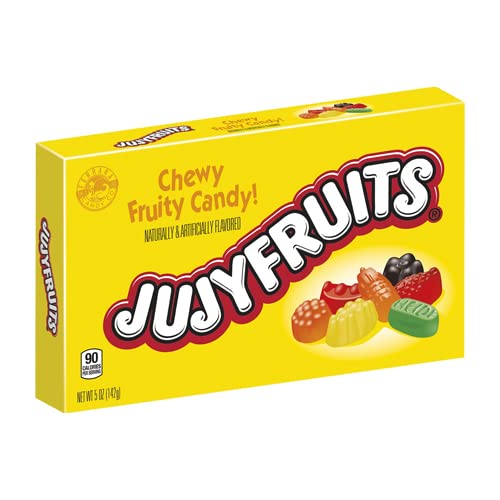 Dulces JuJy Fruits masticables 5 oz caja teatro x12 miniatura 1