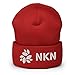 Hogue WS LLC NKN Cryptocurrency Logo Hat (Embroidered Cuffed Beanie)