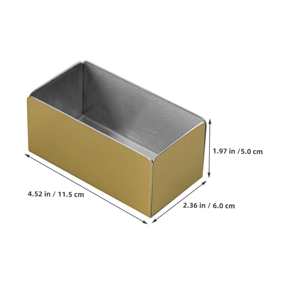EPIGEIST Bar Tea Bag Holder Sugar Packet Box Tea Bag Storage Small Kitchen Organizer Sugar Organizer Box