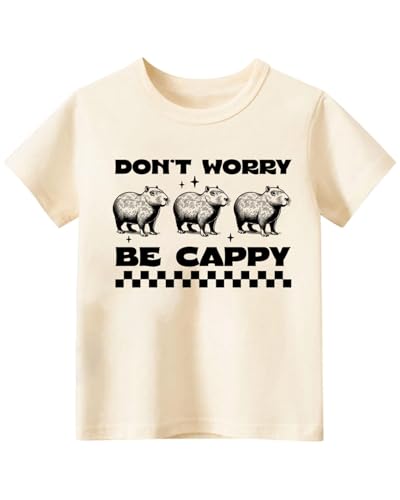 Image of Toddler Shirts for Boys Grils Kids, Baby Boy Summer Clothes, 2-8T Funny Animal Graphic Tees Short Sleeve T-Shirt