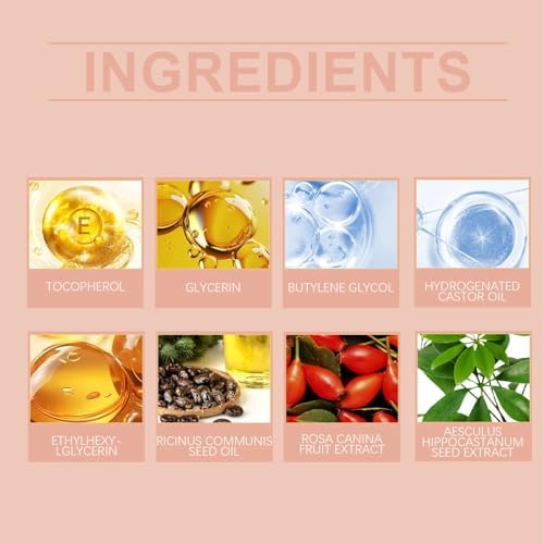 Organic Castor Oil, 50ml/1.7oz Pure Organic Cold-Pressed Castor Essential Oil Roller Ball for Skin Nourish, Suitable for All Skin Types - 1