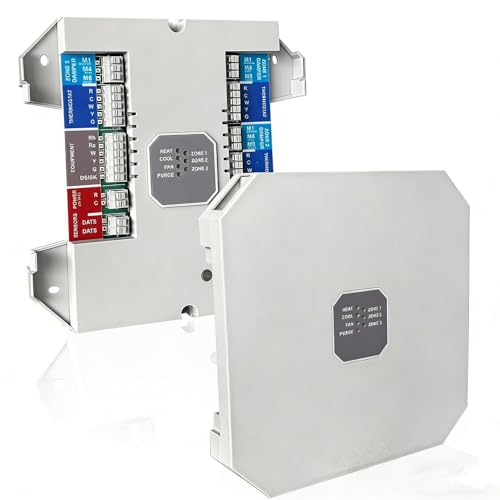 HZ311 True Zone Panel for Single Stage Heat/Cool Thermostats and HVAC Systems Up to 3 Zones Reduce Valve wear and Improve Overall System Efficiency