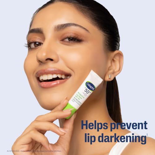 Cetaphil प्रोटेक्टिव लिप बाम SPF 50+ | सूखे, कटे हुए और फटे होंठों के लिए बहुत उच्च UVA/UVB सुरक्षा | गहरा होने से बचाता है | नारियल तेल के साथ हल्का पारदर्शी फॉर्मूला | संवेदनशील होंठों को भिगोता है - Image 5