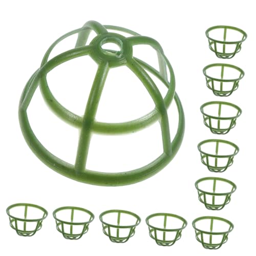 DIYEAH 100pezzi Flower Cage Support Holders for Floral Arrangements Secure Base for Easy Display Durable Plastic Design and Home Decor
