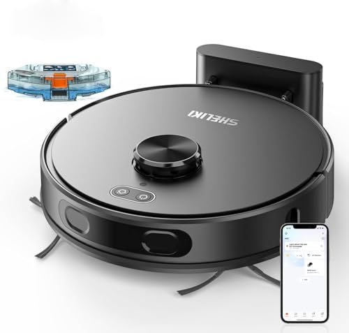 D60S Robot Vacuum Mop Combo