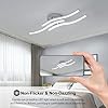 Dorlink Lampadario LED Soffitto, Plafoniera LED Soffitto Moderna, Lampadario Camera da Letto, 18W 1620LM Lampadari Soggiorno，6500K Bianco Freddo, Per Cucina, Corridoio, Ristorante,Ø52CM #4