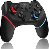 turbocompresor ajustable y función de vibración de motor doble: este regulador de conmutación dispone de 3 velocidades turbo: 5 velocidades / s, 12 elevadores / s, 20 elevadores / s. La función de vibración ofrece una experiencia de juego convincente. Soporta tecnología de eje giroscópico de 6 ejes y detección de teclas supersensibles, respuesta rápida y ofrece una experiencia de juego de alta precisión.