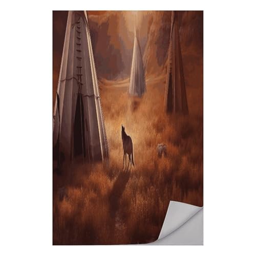 AQRJLPM Native American Tribes Quick Dry Towel Cold Fabric Workout Sweat Towels Highly Absorbing Odor-Free Travel Towel for Hot Yoga Tennis Running Exercise Working Out Camping