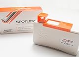 FiberCablesDirect Spotless II Fiber Cleaner LC SC ST FC MTRJ MU MPO MTP Connectors | 500+ Microfiber Cleaning Clicks/Tape Usage Window | Wide Cleaning Strip Cleans Multiple Contacts in One Click