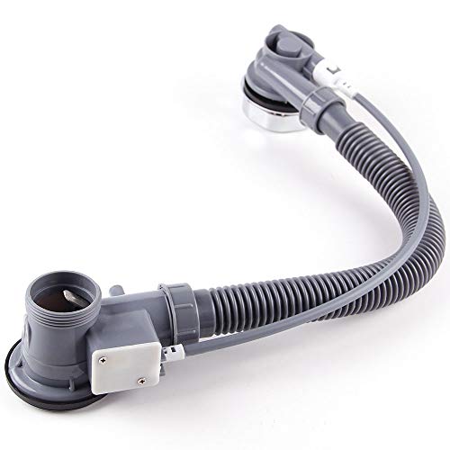 Chrome Bath Waste with Overflow & Chrome Pop Up Waste