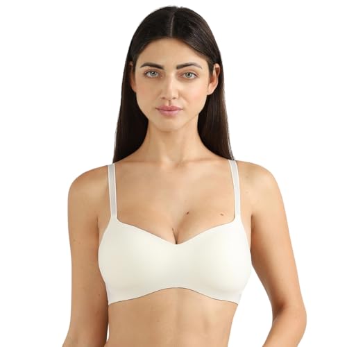 Image of WACOAL Women's Basic Mold |Padded|Non-Wired |3 /4th Cup|Everyday Wear|Seamless|T-Shirt Bra