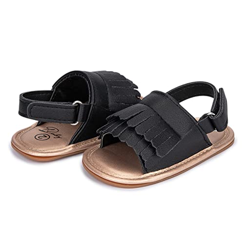 Infant Boys Girls Open Toe Tassels Shoes First Walkers Shoes Summer Toddler Flat Sandals Sandal for Girls4