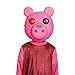 Disguise Piggy Mask, Official Piggy Game Costume Mask Accessory, Single Kids Size (8+)