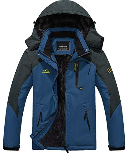 Mens Jacket Ski Jacket Parka Jacket Men Waterproof Jaket Fleece Jacket Snowboard Jacket Rain Jacket Winter Jacket Bomber Jacket Winter Coats for Men