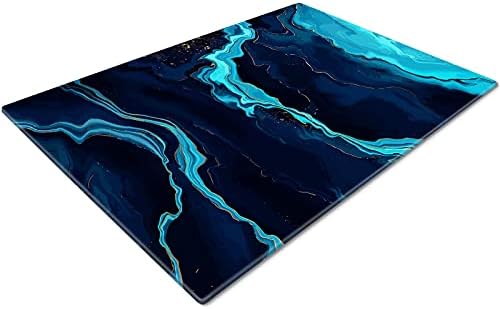 Chopping Boards | Glass Worktop Savers | Worktop Protectors Heat Resistant | Catering Chopping Boards | Chopping Boards Glass | Over The Sink Chopping Board | Large | Grey Silver Black