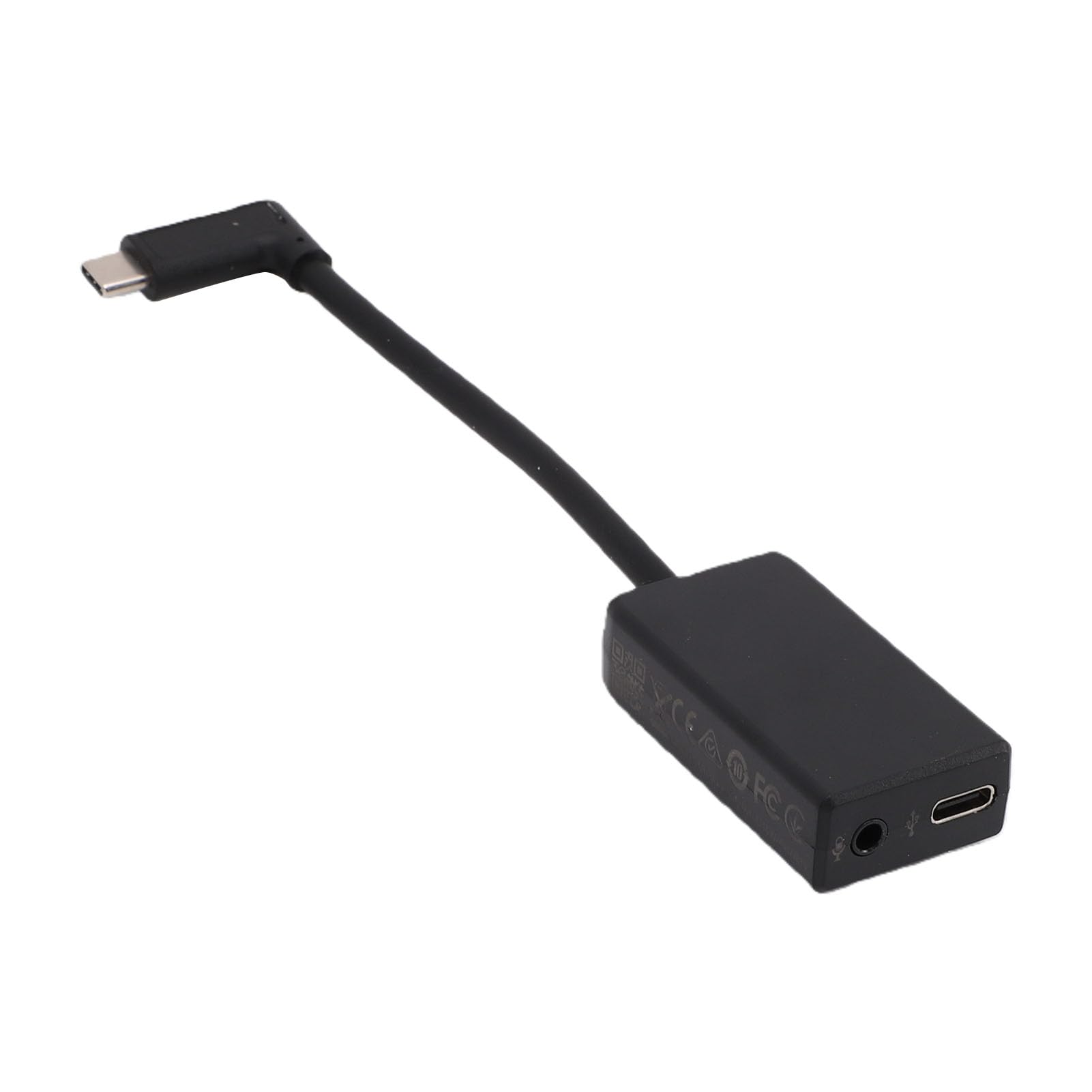 Topiky Adattatore per Microfono Esterno da 3,5 Mm per Action Camera, con Alimentatore di Tipo C e Interfaccia di Espansione Dati, per Registrazione Audio di Livello Professionale e