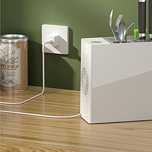 ZUOYI Desinfektion Messerhalter, Messerblock Ohne Messer, Sterilisator, Messerhalter UV Sterilisation Multifunktionaler… – Bild 8