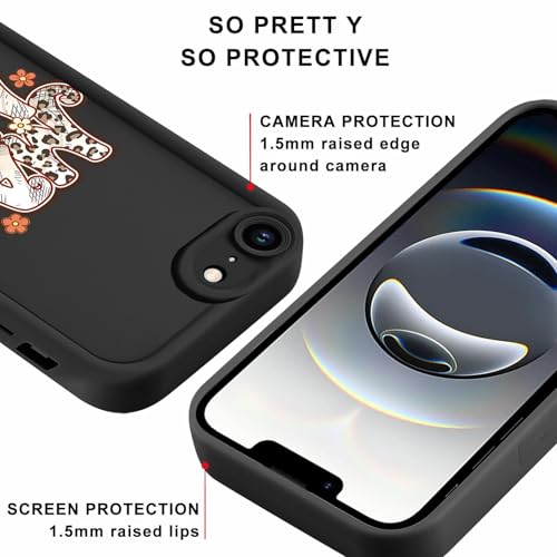Coque iPhone 16e et 17e silicone TPU motif Mama Leopard - 2