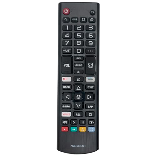 Image of AKB75675304 Replace Remote Applicable for LG TV 55UM6900PUA 65UM6900PUA 43UM7100PUA 49UM7100PUA 55UM7200PUA 43UM7300PUA 43UM7310PUA 49UM7300PUA 50UM7310PUA 70UM7370PUA 50UM7400PUA 82UM7570PUB