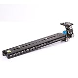 FOTGA TH-01 Telezoomobjektiv Bracket Lang Fokus Objektiv-Kamera-Unterstuetzung + 250mm Quick Release Lens Plate Objektivplatte Schnellwechselplatte Fuer Stativ-Kugelkopf Benro Arca Swiss kompatibel