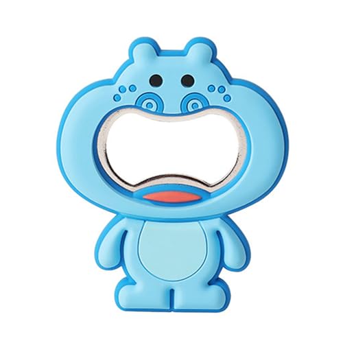 Double Use Kitchens Gadget Bottle Opener with Lovely Animal Pattern Homes Refrigerator Decoration Lovely Kitchens Tool with Magn