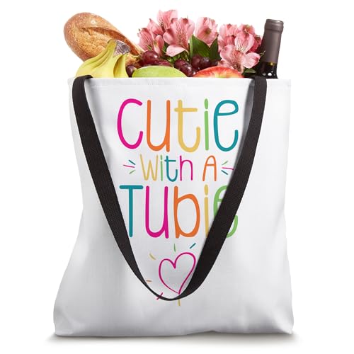 Bolso tote para tubo de alimentación Cutie With A Tubie miniatura 4
