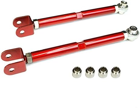 Godspeed AK-007 Gen2 Adjustable Rear Control Arms, compatible with Nissan 240SX S13 S14 1989-98/300Z Z32 1990-96 (Low Angle Toe Arms)