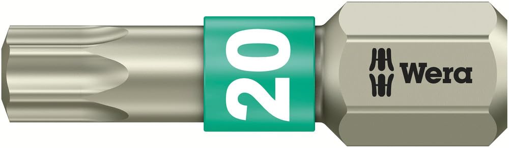 Wera 05071109001 Bit-Check 30 Stainless 1, Surtido de puntas, 30 piezas
