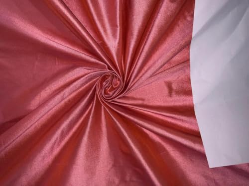 Tissu Dupion couleur pêche pour confectionner vos robes de cérémonie