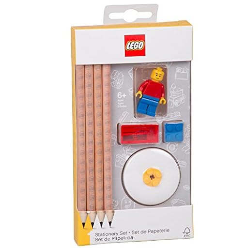 LEGO – Set figura – 8 pcs papelería, lg52053, multicolor , color/modelo surtido | Ya disponible en tu tienda friki favorita! En mundofriki.es!