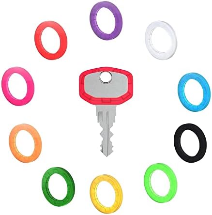 ZZLBZN Key Covers Caps, 12Pcs Key Colour Caps Key Identifier Caps Round ...