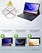 TUNKARMOR Case Keyboard for Samsung Galaxy Tab S10 Lite / S10 FE / S9 FE / S9 / S8 / S7 10.9