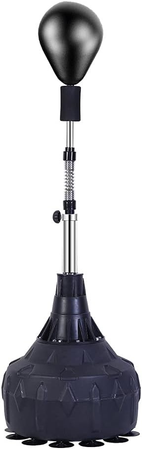 Punch Bag Boxing Kids Boxing Punching Bag Free Standing Punch Bag, Punching Bag For Adults,Speed Ball Adjustable Height Freestanding- For Training, Practice, Reaction Speed, Etc Reflex Bag For Adult