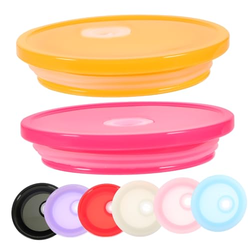 8Stk. Abaodam Becherdeckel für Gläser OX6F36