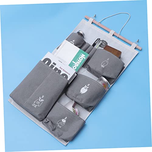 STOBAZA Saco De Armazenamento De Lona Sacos De Armazenamento Saco Pendurado Bomba De Toalha De Papel