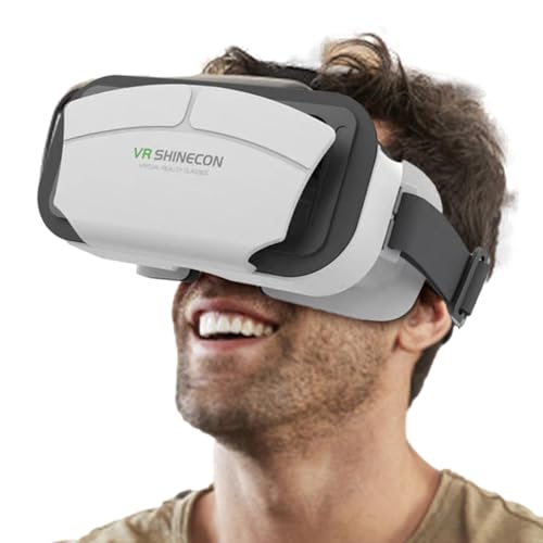 VR headset | Clear Virtual Reality headset for VR games and 3D movies, comfortable VR glasses/glasses suitable for all smartphones with 4.5 - 7.0 inch screen
